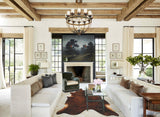 Dark Brindle Cowhide Rug #B10262