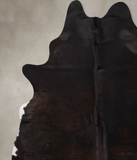 Chocolate Cowhide Rug #B10284