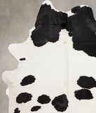 Black and White Cowhide Rug #B10285