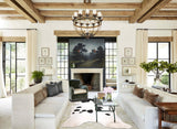 Black and White Cowhide Rug #B10285