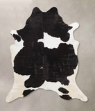 Black and White Cowhide Rug #B10297