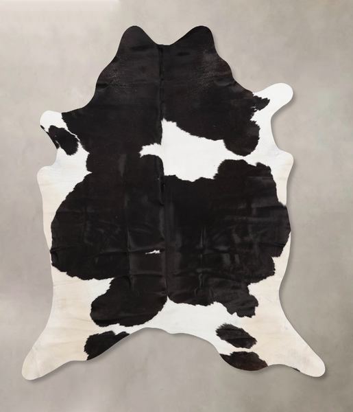 Black and White Cowhide Rug #B10297