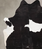Black and White Cowhide Rug #B10297