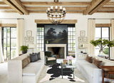 Black and White Cowhide Rug #B10297