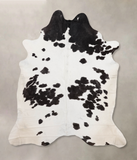Black and White Cowhide Rug #B10300