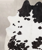 Black and White Cowhide Rug #B10300