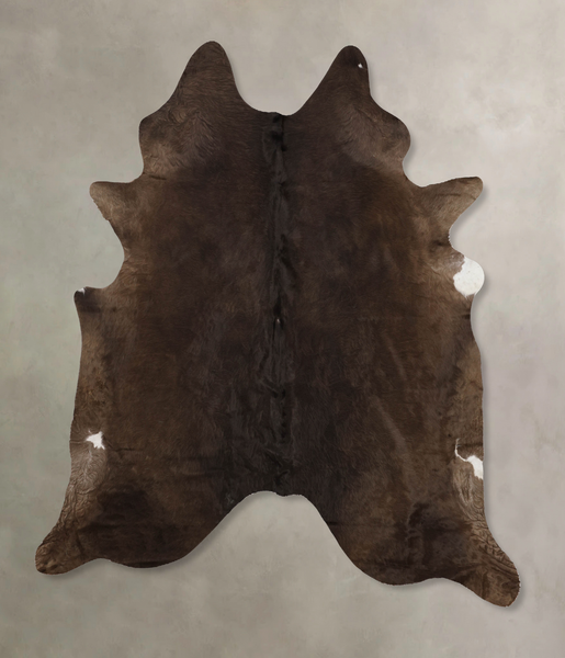 Chocolate Cowhide Rug #B10303