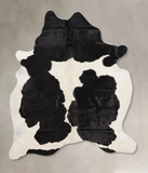 Black and White Cowhide Rug #B10335