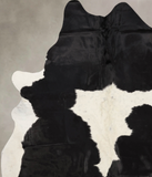 Black and White Cowhide Rug #B10335