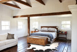 Black and White Cowhide Rug #B10372