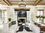 Black and White Cowhide Rug #B10399