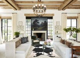 Black and White Cowhide Rug #B10401