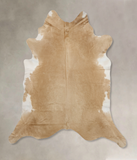 Beige Cowhide Rug #B10406
