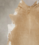 Beige Cowhide Rug #B10406