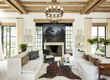 Tricolor Cowhide Rug #B10419