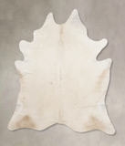Ivory with Beige Cowhide Rug #B10442