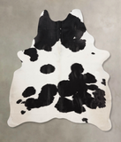 Black and White Cowhide Rug #B10446