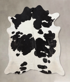 Black and White Cowhide Rug #B10464