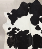 Black and White Cowhide Rug #B10464