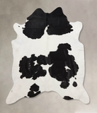 Black and White Cowhide Rug #B10465