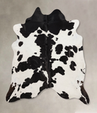 Black and White Cowhide Rug #B10466