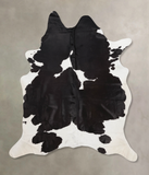 Black and White Cowhide Rug #B10509