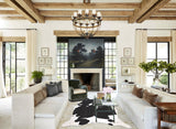 Black and White Cowhide Rug #B10509