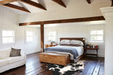 Black and White Cowhide Rug #B10519