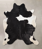 Black and White Cowhide Rug #B10533