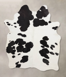 Black and White Cowhide Rug #B10542