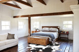 Black and White Cowhide Rug #B10542