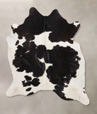 Black and White Cowhide Rug #B10546