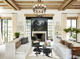 Black and White Cowhide Rug #B10546