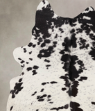 Black and White Cowhide Rug #B10574
