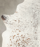 Salt and Pepper Brown Cowhide Rug #B1062