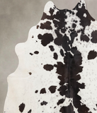 Black and White Cowhide Rug #B10633