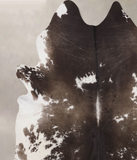 Chocolate and White Cowhide Rug #B10711