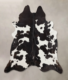 Black and White Cowhide Rug #B10732