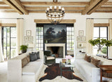 Dark Brindle Cowhide Rug #B10736