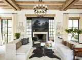 Dark Brindle Cowhide Rug #B10739