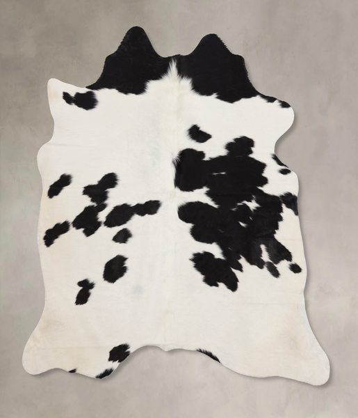 Black and White Cowhide Rug #B10748