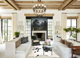 Black and White Cowhide Rug #B10748