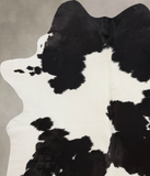 Black and White Cowhide Rug #B10749