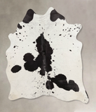 Black and White Cowhide Rug #B10750