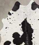 Black and White Cowhide Rug #B10750