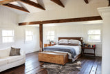 Grey Brindle Cowhide Rug #B10789
