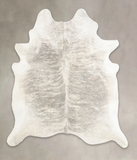 Grey Brindle Cowhide Rug #B1082