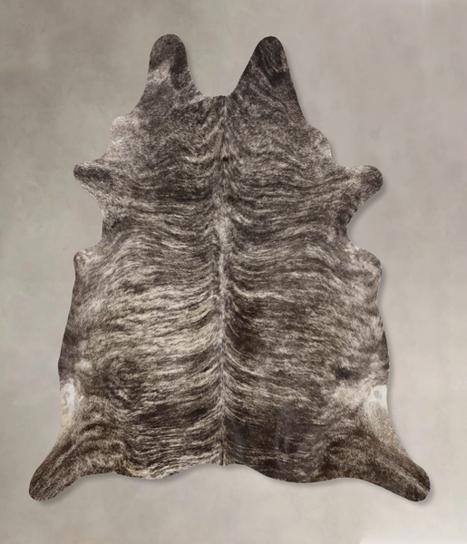 Grey Brindle Cowhide Rug #B10826