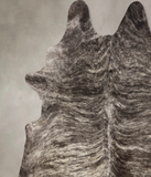 Grey Brindle Cowhide Rug #B10826