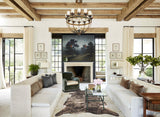 Grey Brindle Cowhide Rug #B10826